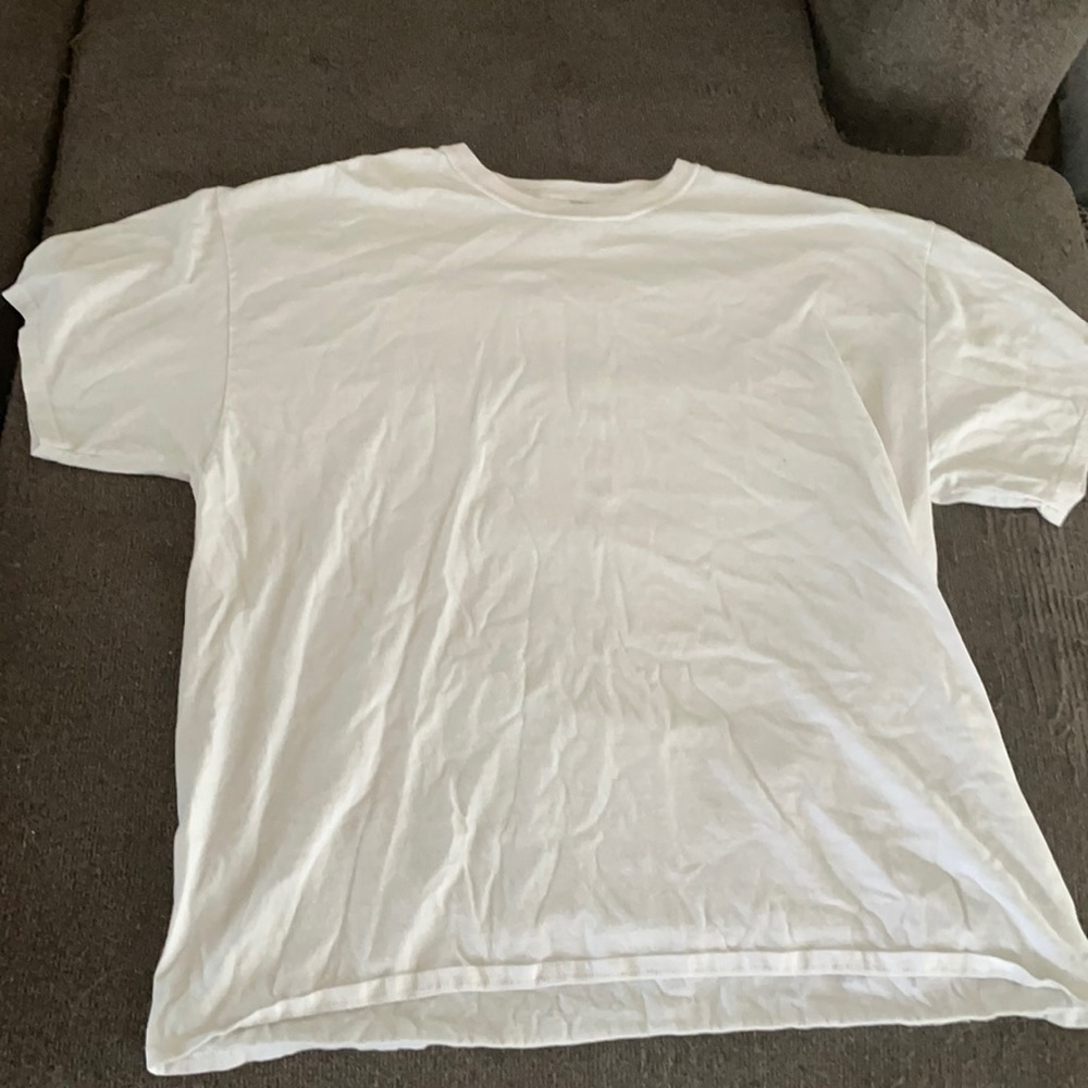 Plain white T-Shirt size 2XL